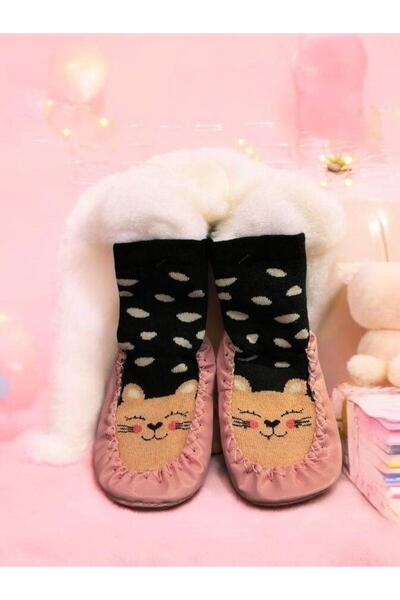 Zekids Детски чорапи за момичета с шест подложки против хлъзгане