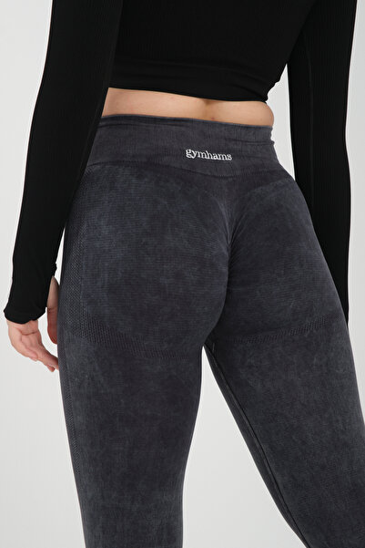 gymhams Клинове с висока талия и пъхнат дизайн с киселинни ханша, фитнес и йога