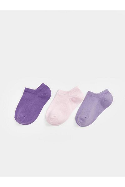 LC Waikiki LCW ECO Basic Ботуши за момиченца Чорапи 3 бр