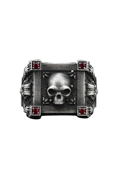 Bysilverstone Kuru Kafa Erkek&kadın Gümüş Yüzük