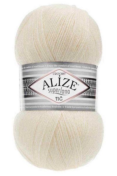 ÇEÇEN HOME Βελονάκι πλεξίματος Süperlana Crochet - 5 κλωστές 62