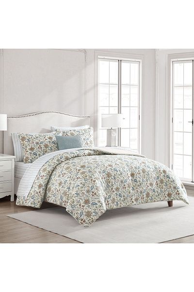 Orange Bed & Bath طقم سرير مزدوج 8 قطع 229 × 269 سم
