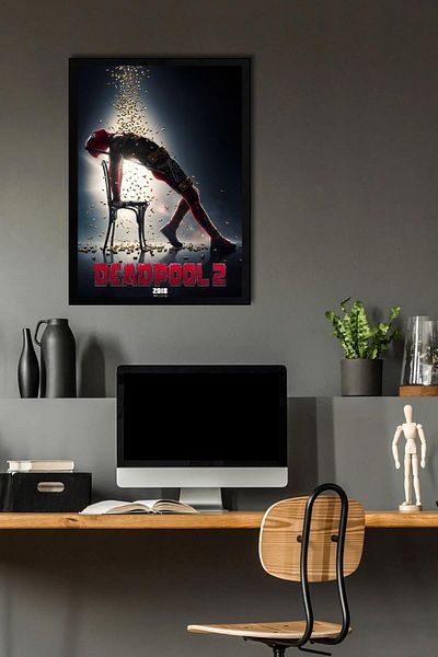 Saturn Pictură înrămată de Deadpool - Pictură poster film Marvel