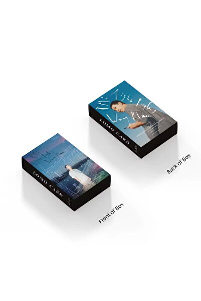 REN AKSESUAR KPOP BTS RM Lomo Card 55 buc