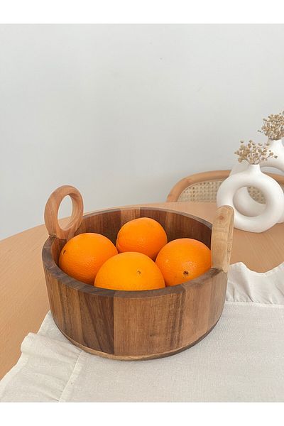 Mirilliahome Ξύλινο μπολ Acacia - Κομψή και λειτουργική οργάνωση
