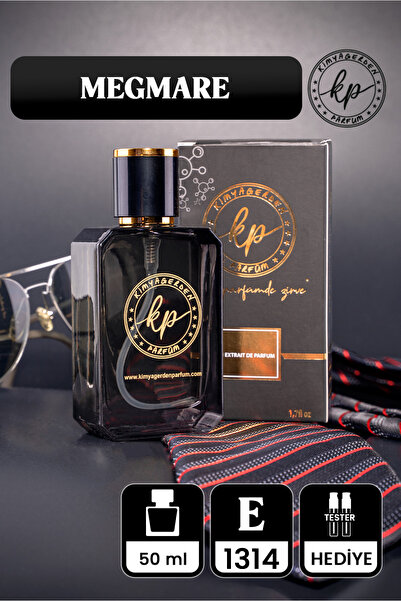 kp kimyagerden parfüm E-1314 Megmare (ELİT SERİ) - 50 ml Erkek Parfüm