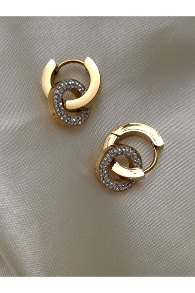 Shisa Jewel Halka küpe CELIK STAINLESS STEEL 316 L Nazar boncugu ÇELIK KÜPE (17)