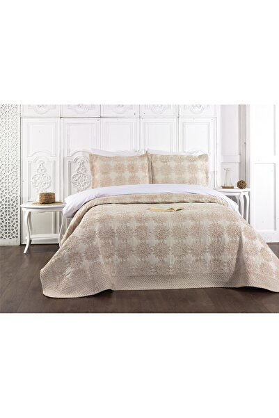 Levanzo ÇİFT KİŞİLİK YATAK ÖRTÜSÜ VICTORIA BEJ