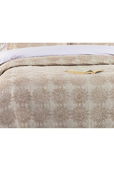 Levanzo ÇİFT KİŞİLİK YATAK ÖRTÜSÜ VICTORIA BEJ
