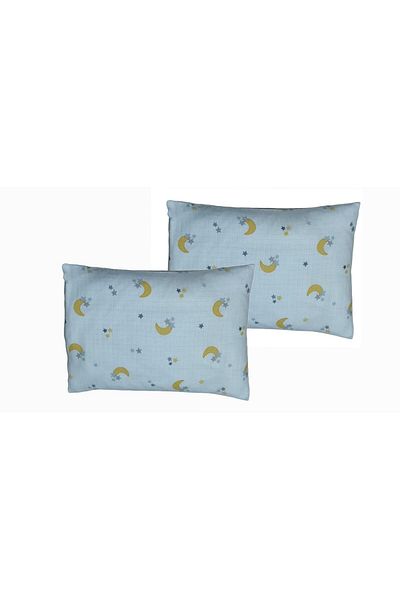 Alpıno baby pillowcase 100% cotton muslin fabric (2 pieces) 35*45 cm