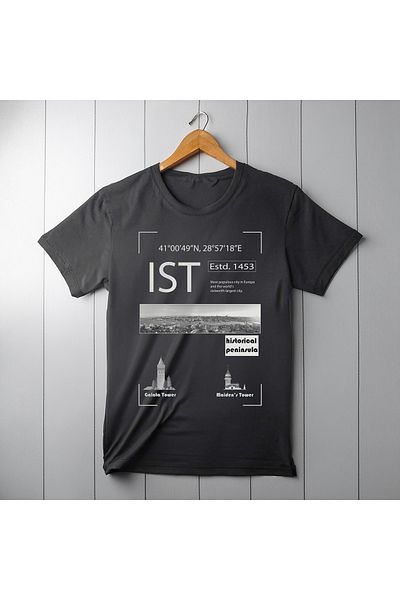 Ozzy Ψηφιακό μπλουζάκι Unisex Istanbul Pattern 1