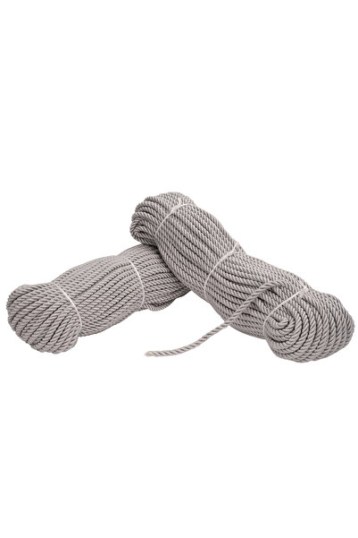 MEFAKS TEKSTİL Örgü ipi, Halat ipi, Kordon ip 8mm 50metre Supla Runner Servis Yapımı