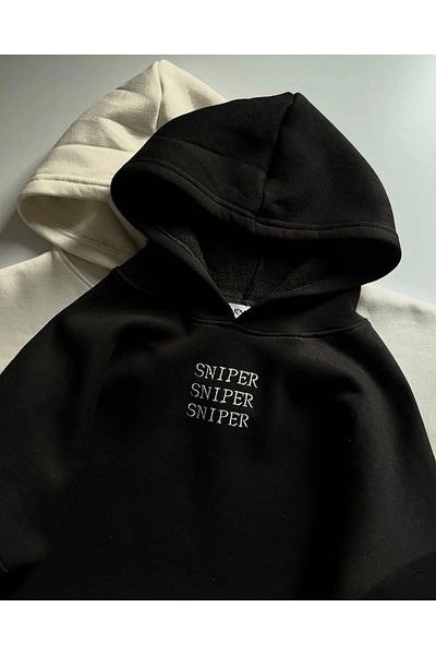 Gofeel Sniper Wifey με στάμπα Oversize Hoddie