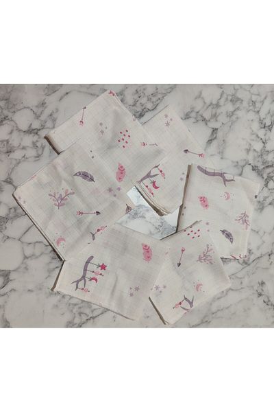 Alpıno Alpino Baby Mouth Wipes 6 Pieces (100% Cotton)
