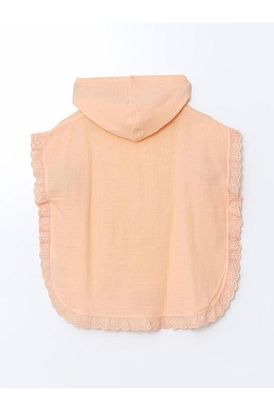 LC Waikiki LCW baby με κουκούλα Baby Muslin Poncho