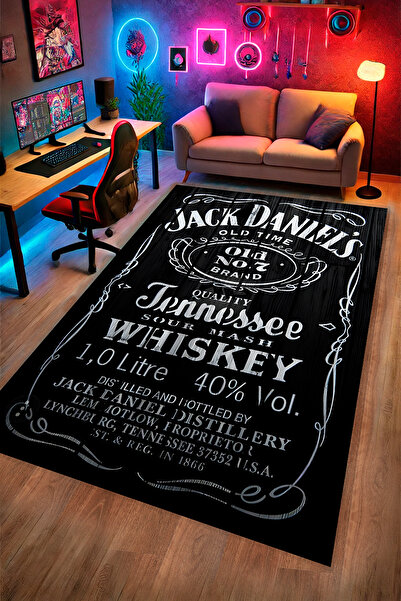 Alpacarpet Kaymaz Taban Makinede Yıkanabilir Gaming Oyuncu Playstation Xbox Gamer Genç Odası Halısı