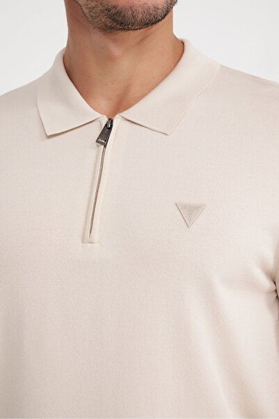 Guess DANE TECH SS Polo SW - Άνετο και κομψό κοντομάνικο πουκάμισο