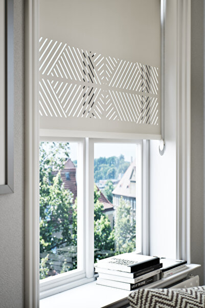 Genel Markalar Lazer Kesim Mat Stor Perde, Lazer Kesimli Klasik Serisi, C-200...