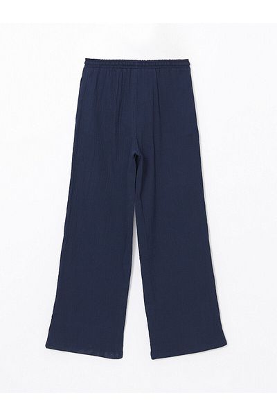 LC Waikiki Elastic Waist Textured Women's Trousers