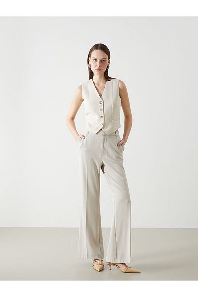 LC Waikiki Lcw Vision Standard Fit Spanish Leg Women's Trousers