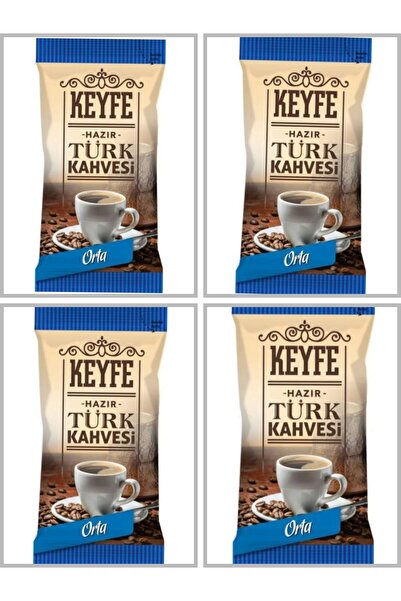 keyfe 4 adet Hazır Türk kahvesi (orta)