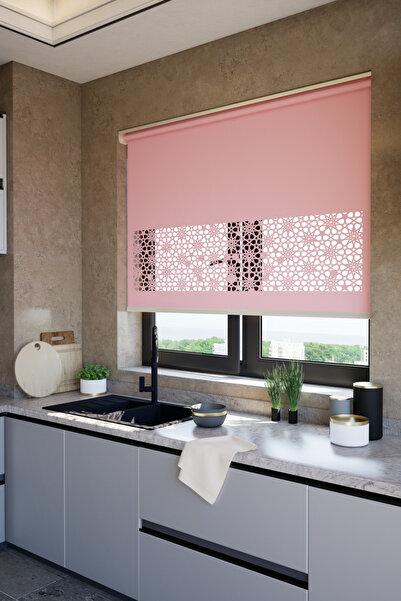 Genel Markalar Lazer Kesim Mat Stor Perde, Lazer Kesimli Klasik Serisi, C-101...