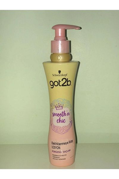 Schwarzkopf Got2b Smooth'n Chic - 200 Ml Anti-Frizz Lotion