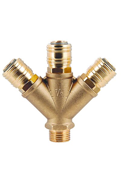 BH Sarı Üçlü Çatal Bağlantı Takım 1/2