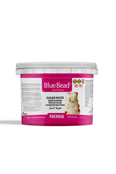 Blue Bead Fuşya Şeker Hamuru 1 kg