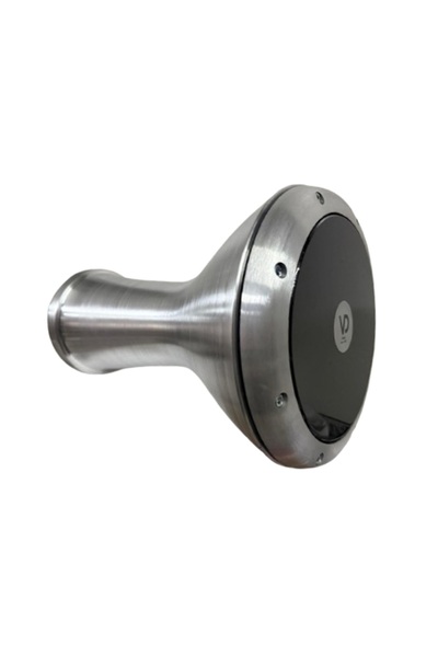 bademüzik Darbuka Düz Mat Gri Renk Tam Profesyonel Döküm Üst Kalite Siyah Film