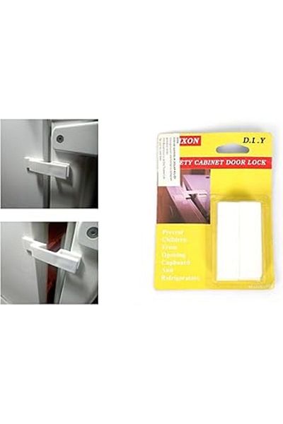 Sia Children's Safety Closet Lock Set of Four 9X2X0,4 cm
