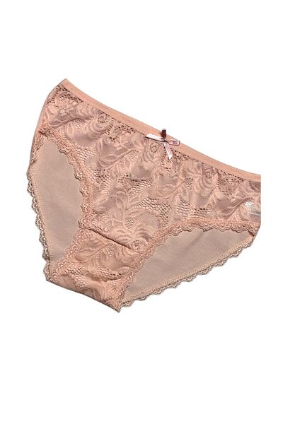 Gizli Butik Βαμβακερό Δαντελένιο Μπικίνι Σλιπ - Yavruağzı
