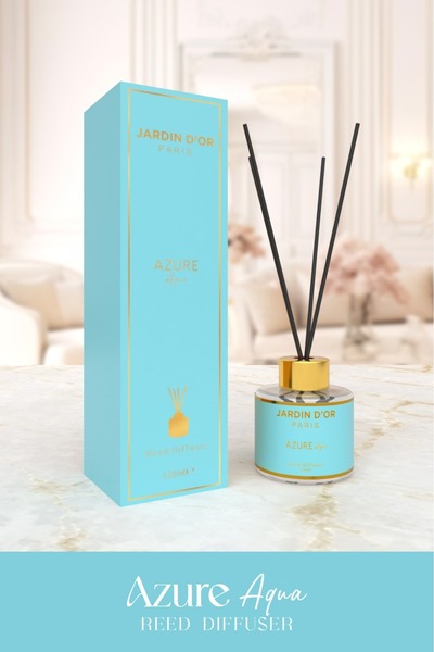 JARDIN D'OR Azure Aqua Lux Reed Diffuse 120 ml / Çubuklu Oda Kokusu