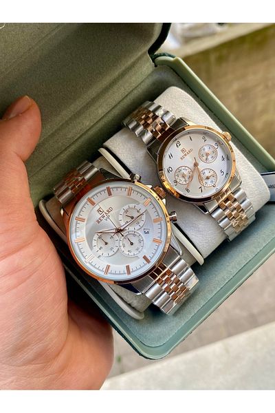 Reward Dear Couple Sleeve Waterproof Watch - with Original Box Bag