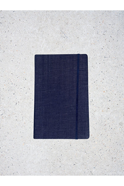 TASKUTU Tarihsiz Ajanda , A5 Kot Deri Kapaklı , (13X20CM) Esnek Kapaklı