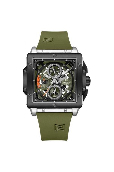 Naviforce Men's Wrist Watch Function Leather Band 2159