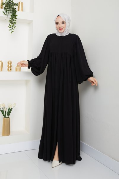 Rüyam Moda Balon Kol Ferace