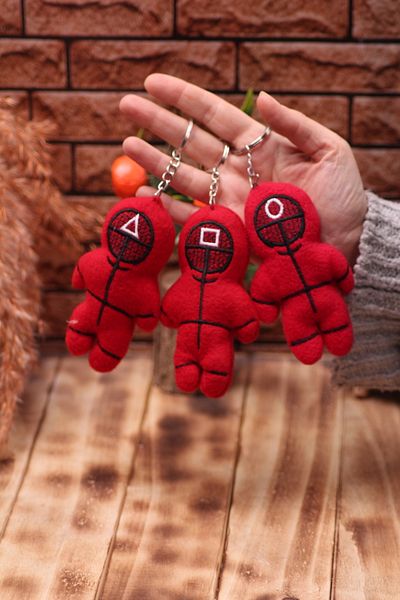 Ozka Leather Collection Squid Game - Keychain Triple Set