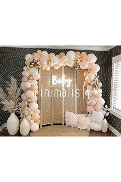 Minimalisfy Büyüleyici Doğum Günü Temasıyla Arka Plan, 200x150cm, Stüdyo Fonu