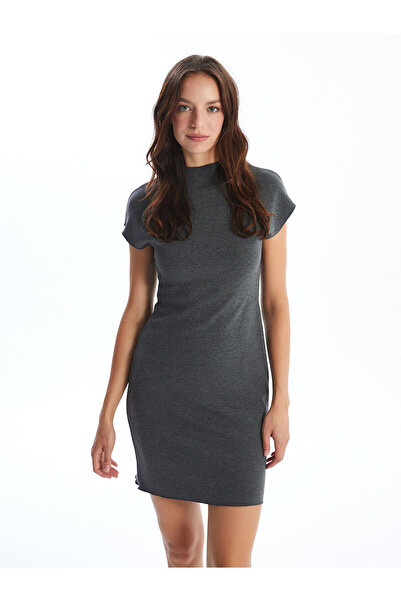 LC Waikiki Stand Collar Women's Dress