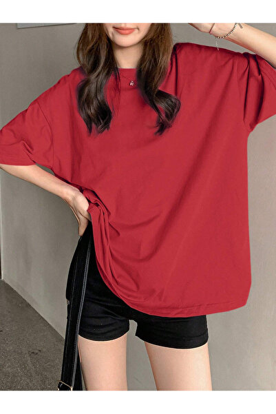 Cosmo Style γυναικείο μπλουζάκι oversize άνετο μεταξωτό μπλουζάκι cool comfort