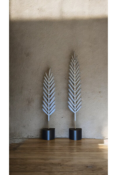 Home Modern Dekoratif Tüy Takımı 2'li - Tv Ünitesi, Konsol, Vitrin, Masa Üzer...