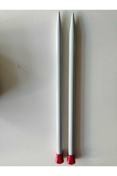 ORFE 35 cm Plastic Thick Knitting Skewers Wool - No:15 15mm