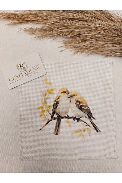 Rengahenk Tasarım 20x20 Linen Üzerine Baskı Goblen