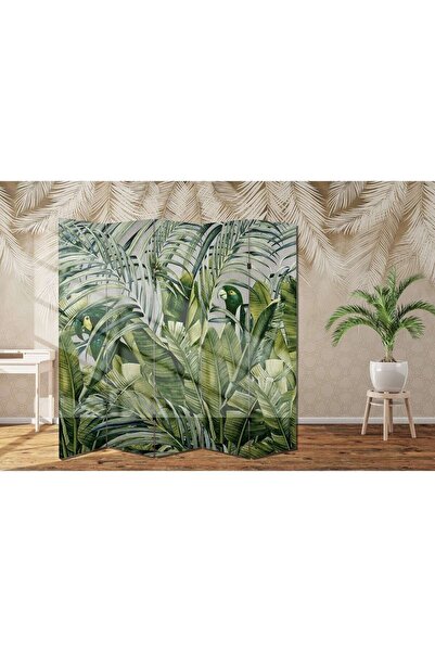 dbsanat Doğa Temalı Özel Tasarım Paravan Room Divider 180 x 200 cm