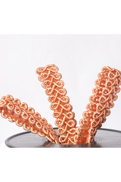 MEFAKS TEKSTİL Διακοσμητική κορδέλα σε σχήμα κέρατου κριάρου 50 μέτρα