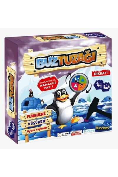 Bundera New Penguin Ice Trap Mind Game Educational, Intelligence And Strategy Game V2