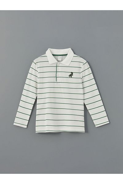 LC Waikiki Polo Neck Boys T-Shirts and Pants 2-Piece