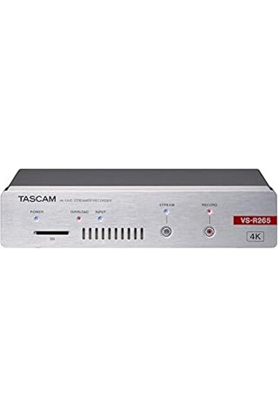 Tascam Vs-r264 Full Hd Video Aktarım Cihazı Ve Kaydedici, Gümüş