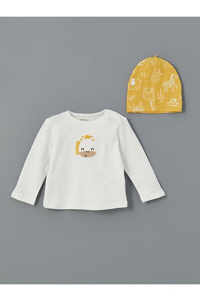 LC Waikiki Crew Neck Baby Boy Hospital Set